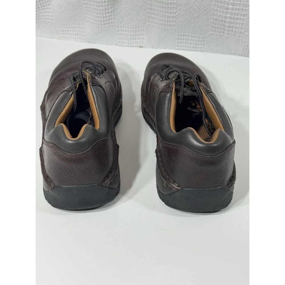 Red Wing Mens 9.5 D Safety Toe Oxfords Brown‎ Leather Work Shoes